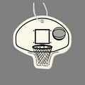 Paper Air Freshener - Basketball Backboard & Ball